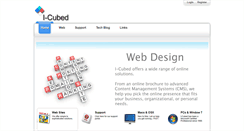 Desktop Screenshot of icubedconsulting.net